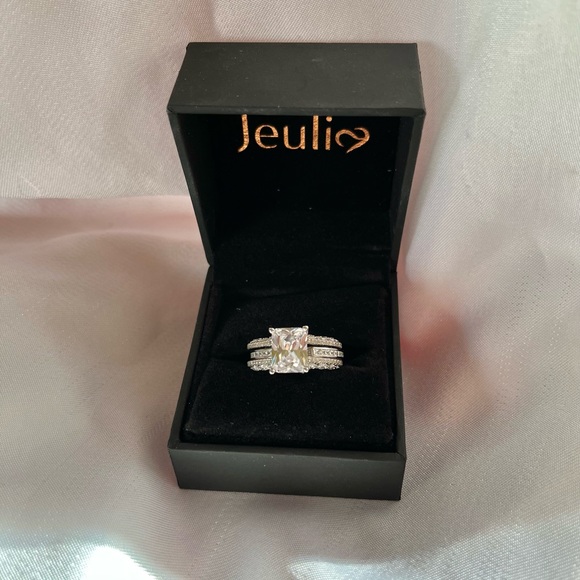 Jeuli Jewelry - Engagement Wedding Ring Set